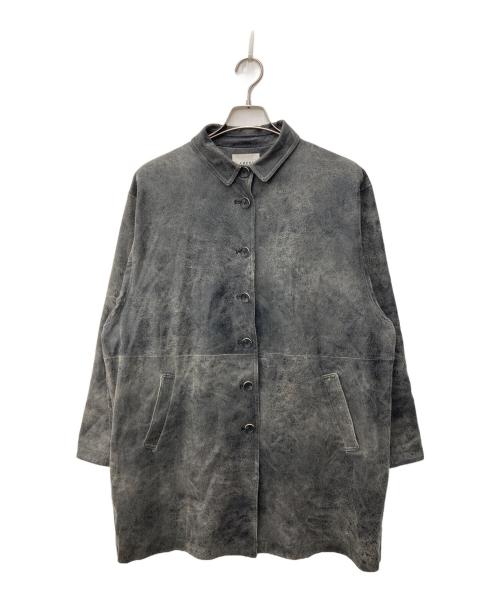 Ameri（アメリ）Ameri (アメリ) フェイクレザーコート グレー サイズ:Freeの古着・服飾アイテム
