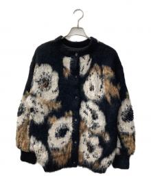 Ameri（アメリ）の古着「VERONICAJACQUARDKNIT　カーディガン」｜ブラック