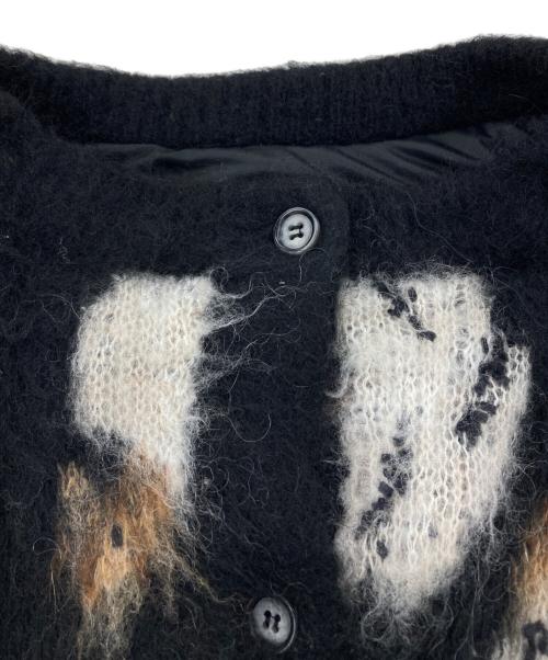 Ameri（アメリ）Ameri (アメリ) VERONICAJACQUARDKNIT　カーディガン ブラック サイズ:Free 未使用品の古着・服飾アイテム