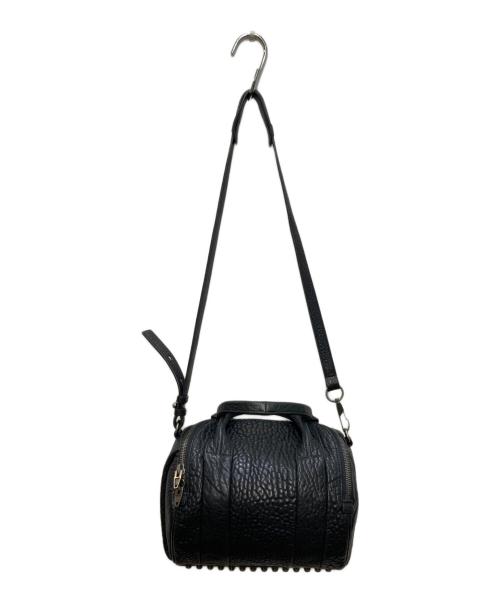 ALEXANDER WANG（アレキサンダー・ワン）ALEXANDER WANG (アレキサンダー・ワン) ミニロッキー ボストンバッグ ブラックの古着・服飾アイテム