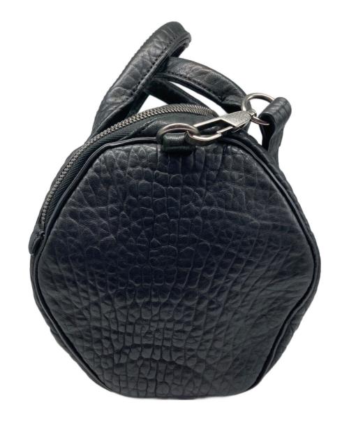ALEXANDER WANG（アレキサンダー・ワン）ALEXANDER WANG (アレキサンダー・ワン) ミニロッキー ボストンバッグ ブラックの古着・服飾アイテム