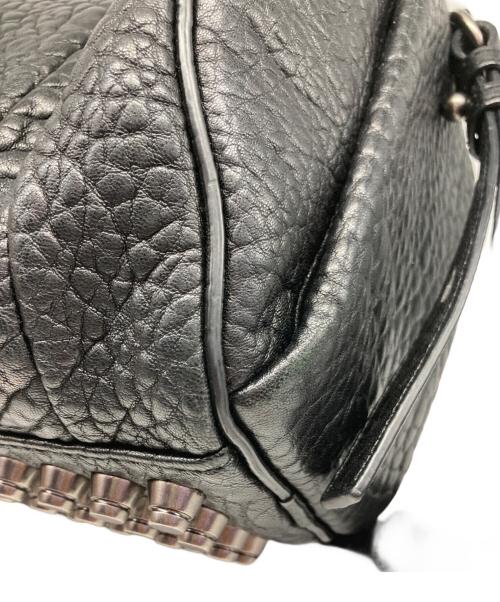 ALEXANDER WANG（アレキサンダー・ワン）ALEXANDER WANG (アレキサンダー・ワン) ミニロッキー ボストンバッグ ブラックの古着・服飾アイテム
