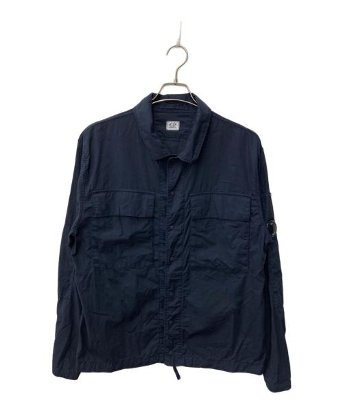 C.P COMPANY（シーピーカンパニー）C.P COMPANY (シーピーカンパニー) Cotton Overshirt ネイビー サイズ:Lの古着・服飾アイテム