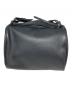 JIL SANDER (ジルサンダー) レザーショルダーバッグ ブラック：11000円