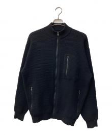 THE NORTH FACE（ザ ノース フェイス）の古着「ロックサーフェスウールドライバーズニット」｜ブラック