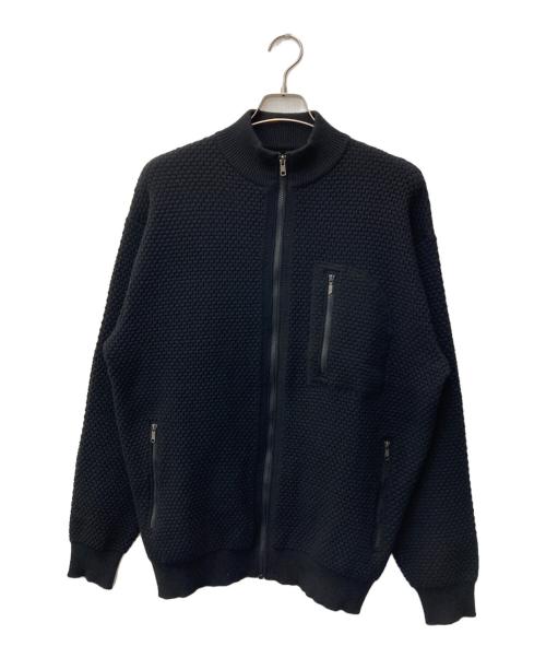 THE NORTH FACE（ザ ノース フェイス）THE NORTH FACE (ザ ノース フェイス) ロックサーフェスウールドライバーズニット ブラック サイズ:XLの古着・服飾アイテム