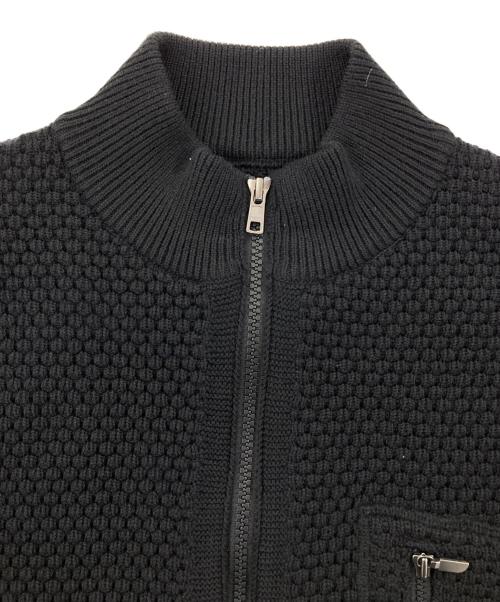 THE NORTH FACE（ザ ノース フェイス）THE NORTH FACE (ザ ノース フェイス) ロックサーフェスウールドライバーズニット ブラック サイズ:XLの古着・服飾アイテム
