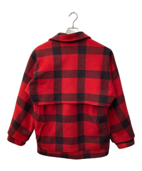 FILSON（フィルソン）FILSON (フィルソン) ダブルマッキーノジャケット レッド サイズ:42の古着・服飾アイテム
