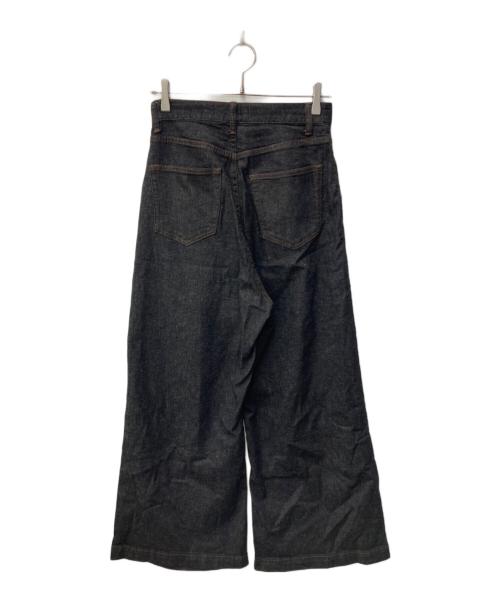 Plage（プラージュ）Plage (プラージュ) linen mix tuck デニムパンツ インディゴ サイズ:36の古着・服飾アイテム