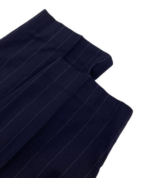 POLO RALPH LAUREN（ポロ・ラルフローレン）POLO RALPH LAUREN (ポロ・ラルフローレン) ストライプイージーパンツ ネイビー サイズ:XSの古着・服飾アイテム