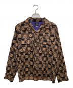 Needlesニードルズ）の古着「CLASSIC SHIRT」｜ブラック×ブラウン