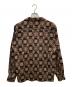 Needles (ニードルズ) CLASSIC SHIRT ブラック×ブラウン サイズ:M：13000円