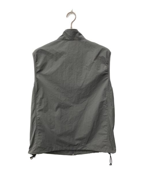 Creek（クリーク）creek (クリーク) ナイロンベスト グレー サイズ:Lの古着・服飾アイテム