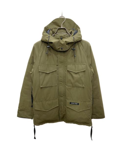 CANADA GOOSE（カナダグース）CANADA GOOSE (カナダグース) カムループスダウンジャケット オリーブ サイズ:Mの古着・服飾アイテム
