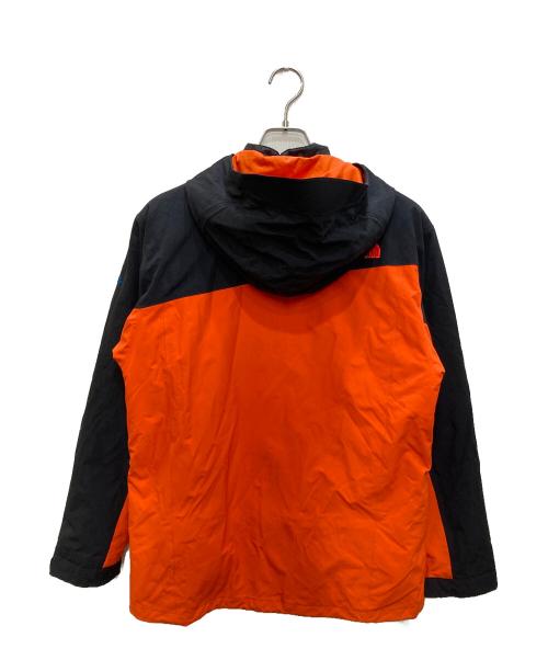 THE NORTH FACE（ザ ノース フェイス）THE NORTH FACE (ザ ノース フェイス) Storm Peak Triclimate Jacket オレンジ×ブラック サイズ:Mの古着・服飾アイテム