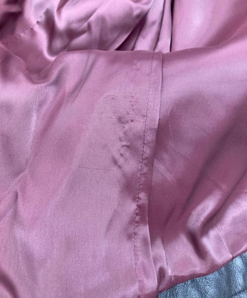 Schott（ショット）Schott (ショット) ゴートスキン シングルライダースジャケット ブラック サイズ:Lの古着・服飾アイテム
