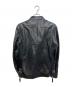 Schott (ショット) ゴートスキン シングルライダースジャケット ブラック サイズ:L：22000円