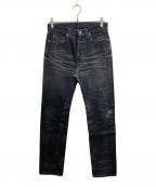 SAMURAI JEANSサムライジーンズ）の古着「デニムパンツ」｜ブラック