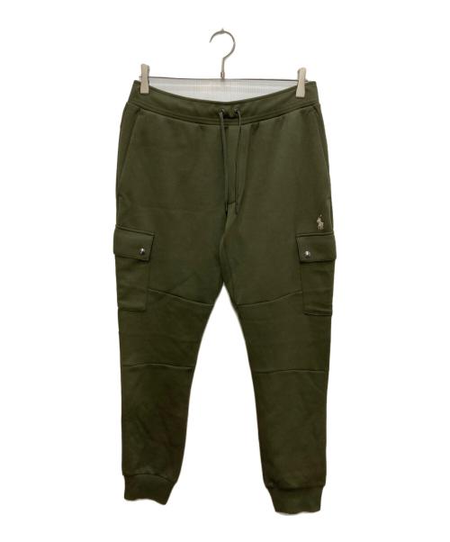 POLO RALPH LAUREN（ポロ・ラルフローレン）POLO RALPH LAUREN (ポロ・ラルフローレン) スウェットパンツ オリーブ サイズ:S 未使用品の古着・服飾アイテム