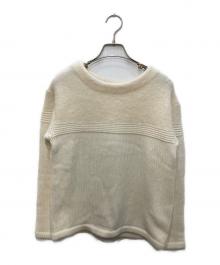 MACKINTOSH PHILOSOPHY（マッキントッシュ フィロソフィー）の古着「モヘヤミックスプルオーバー」｜ベージュ