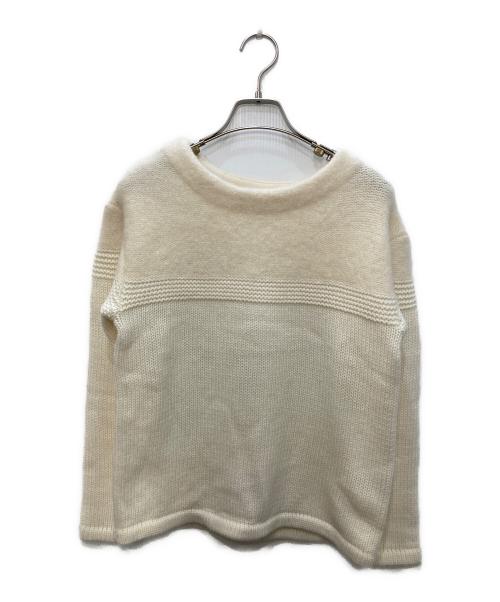 MACKINTOSH PHILOSOPHY（マッキントッシュ フィロソフィー）MACKINTOSH PHILOSOPHY (マッキントッシュ フィロソフィー) モヘヤミックスプルオーバー ベージュ サイズ:38の古着・服飾アイテム