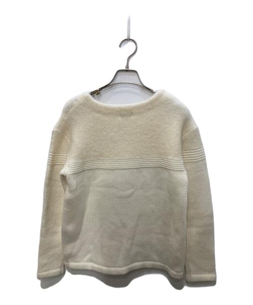 MACKINTOSH PHILOSOPHY（マッキントッシュ フィロソフィー）MACKINTOSH PHILOSOPHY (マッキントッシュ フィロソフィー) モヘヤミックスプルオーバー ベージュ サイズ:38の古着・服飾アイテム