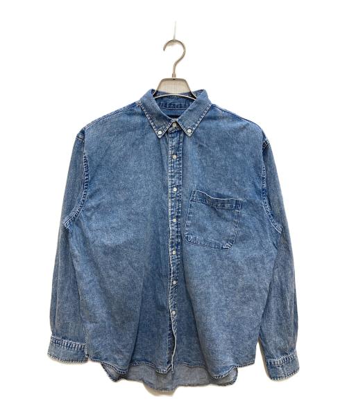 BEAMS（ビームス）BEAMS (ビームス) デニム ボタンダウンシャツ インディゴ サイズ:Mの古着・服飾アイテム