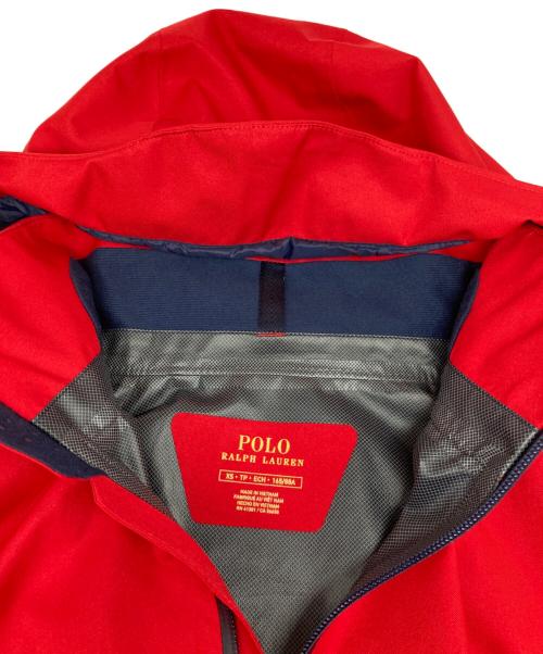 POLO RALPH LAUREN（ポロ・ラルフローレン）POLO RALPH LAUREN (ポロ・ラルフローレン) マウンテンパーカー レッド サイズ:XSの古着・服飾アイテム