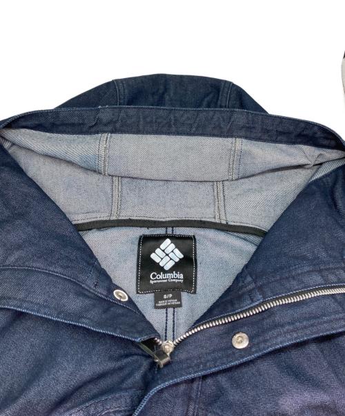 Columbia（コロンビア）Columbia (コロンビア) ストレッチデニムマウンテンパーカー インディゴ サイズ:Sの古着・服飾アイテム