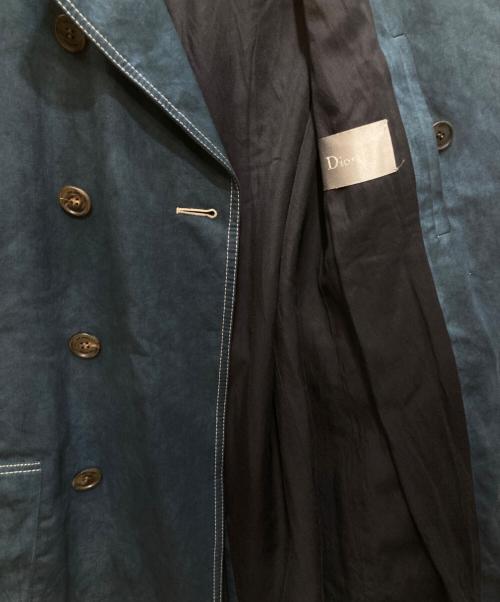 DIOR HOMME（ディオール オム）DIOR HOMME (ディオール オム) トレンチコート ネイビー サイズ:44の古着・服飾アイテム