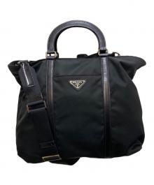 PRADA（プラダ）の古着「2WAYショルダーバッグ」｜ブラック