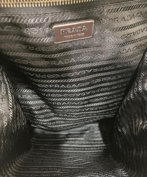PRADA（プラダ）PRADA (プラダ) 2WAYショルダーバッグ ブラックの古着・服飾アイテム