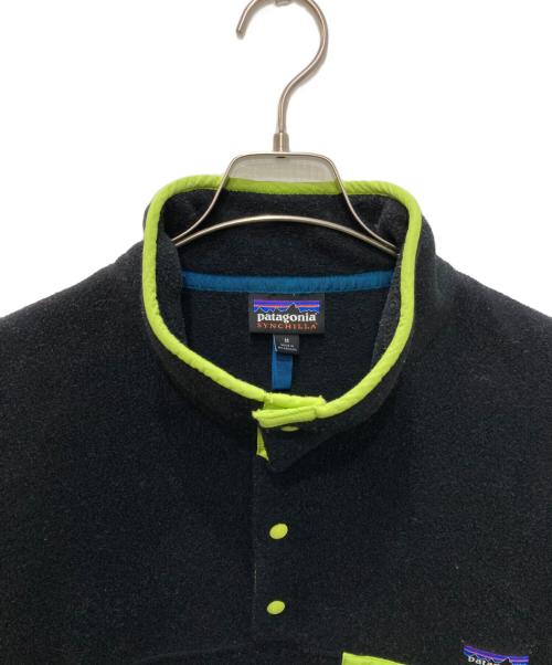 Patagonia（パタゴニア）Patagonia (パタゴニア) シンチラ・スナップT・プルオーバー ブラック サイズ:Mの古着・服飾アイテム