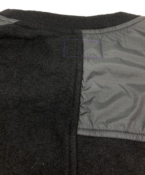 THE NORTHFACE PURPLELABEL（ザ・ノースフェイス パープルレーベル）THE NORTHFACE PURPLELABEL (ザ・ノースフェイス パープルレーベル) Wool Field Pullover Crewneck　スウェット ブラック サイズ:Lの古着・服飾アイテム