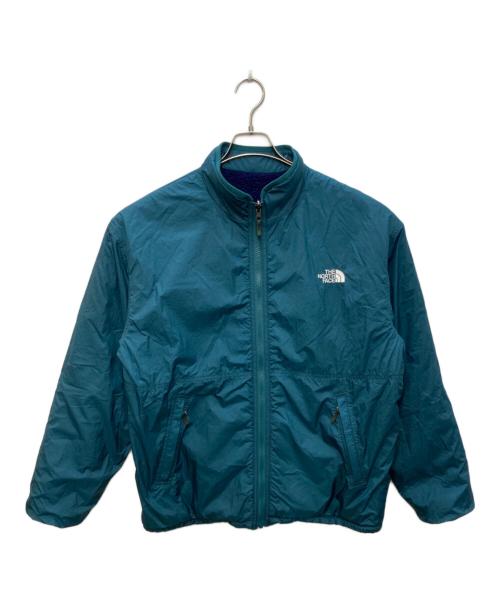 THE NORTH FACE（ザ ノース フェイス）THE NORTH FACE (ザ ノース フェイス) Reversible Extreme Pile Jacket ネイビー×グリーン サイズ:Mの古着・服飾アイテム