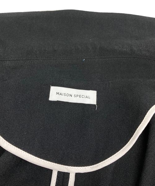 MAISON SPECIAL（メゾンスペシャル）MAISON SPECIAL (メゾンスペシャル) テーラードジャケット ブラック サイズ:Freeの古着・服飾アイテム