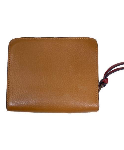 LOEWE（ロエベ）LOEWE (ロエベ) コンパクト ジップウォレット ブラウンの古着・服飾アイテム