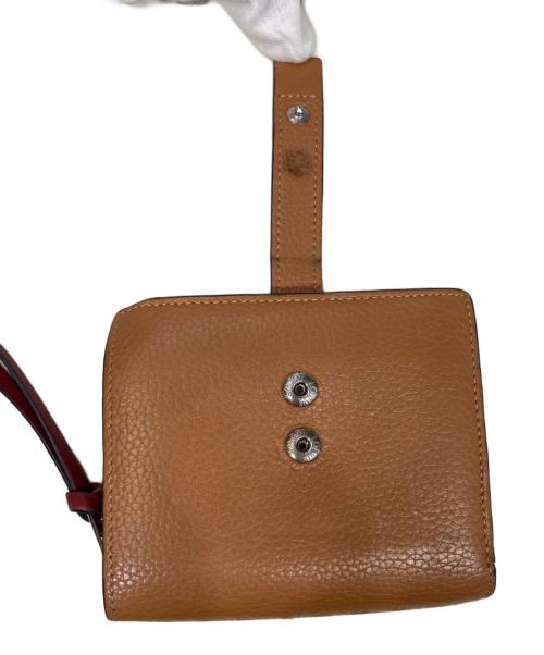 LOEWE（ロエベ）LOEWE (ロエベ) コンパクト ジップウォレット ブラウンの古着・服飾アイテム