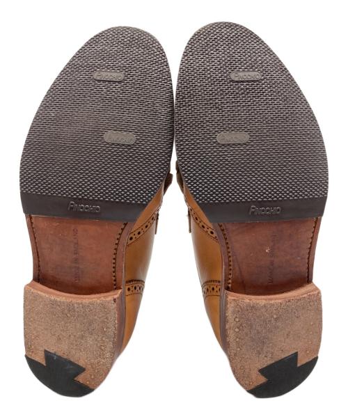 Tricker's（トリッカーズ）Tricker's (トリッカーズ) ドレスシューズ ブラウン サイズ:4の古着・服飾アイテム