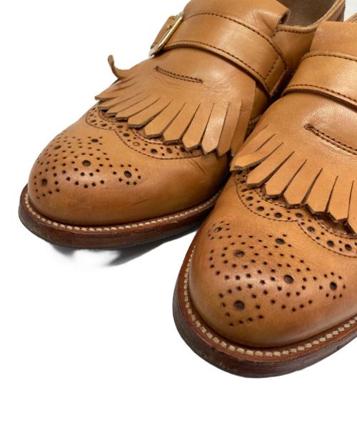 Tricker's（トリッカーズ）Tricker's (トリッカーズ) ドレスシューズ ブラウン サイズ:4の古着・服飾アイテム