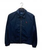 POLO RALPH LAURENポロ・ラルフローレン）の古着「スイングトップ」｜ネイビー