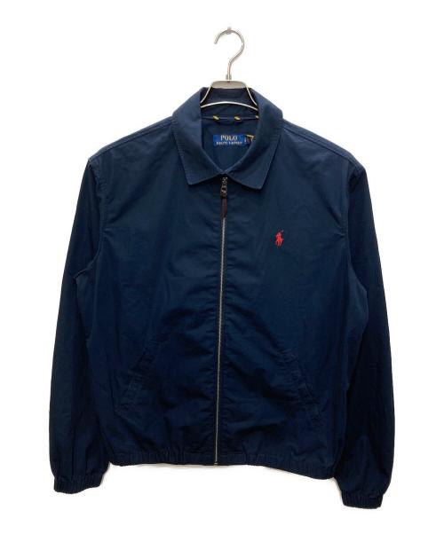 POLO RALPH LAUREN（ポロ・ラルフローレン）POLO RALPH LAUREN (ポロ・ラルフローレン) スイングトップ ネイビー サイズ:Lの古着・服飾アイテム