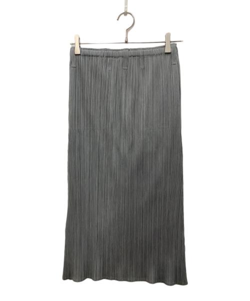 PLEATS PLEASE（プリーツプリーズ）PLEATS PLEASE (プリーツプリーズ) プリーツスカート グレー サイズ:2の古着・服飾アイテム