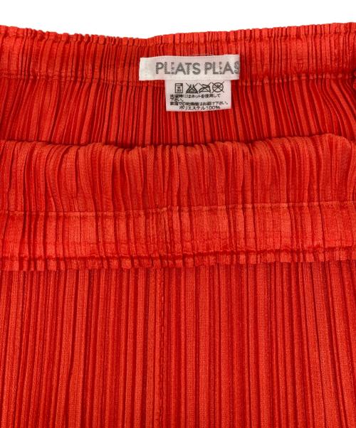 PLEATS PLEASE（プリーツプリーズ）PLEATS PLEASE (プリーツプリーズ) プリーツスカート オレンジ サイズ:1の古着・服飾アイテム