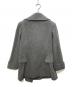 Vivienne Westwood RED LABEL (ヴィヴィアンウエストウッドレッドレーベル) ダブルブレスト ラブコート グレー サイズ:2：18000円