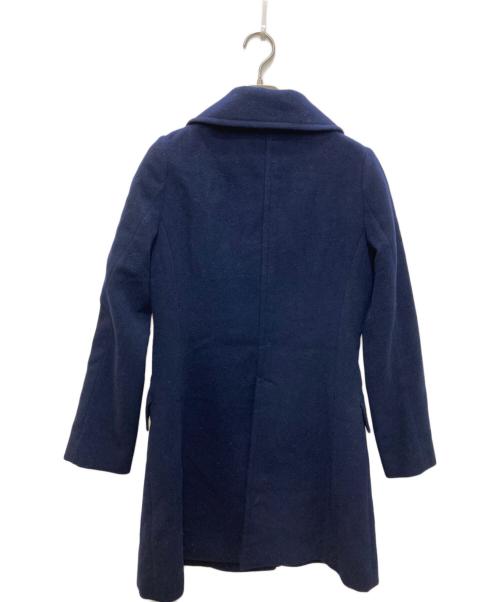 Hysteric Glamour（ヒステリックグラマー）Hysteric Glamour (ヒステリックグラマー) カシミヤ混コート ネイビー サイズ:Freeの古着・服飾アイテム
