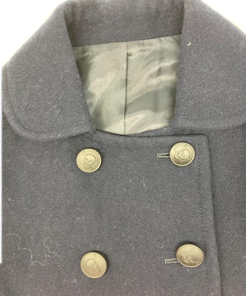 Hysteric Glamour（ヒステリックグラマー）Hysteric Glamour (ヒステリックグラマー) カシミヤ混コート ネイビー サイズ:Freeの古着・服飾アイテム