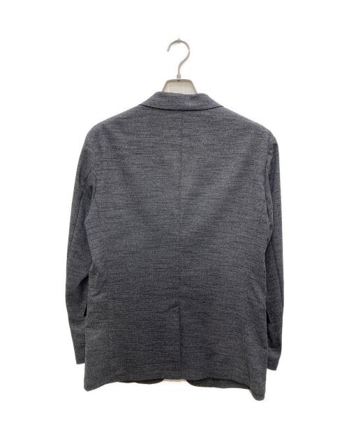 BLACK LABEL CRESTBRIDGE（ブラックレーベル クレストブリッジ）BLACK LABEL CRESTBRIDGE (ブラックレーベル クレストブリッジ) メランジカラミジャケット グレー サイズ:Lの古着・服飾アイテム