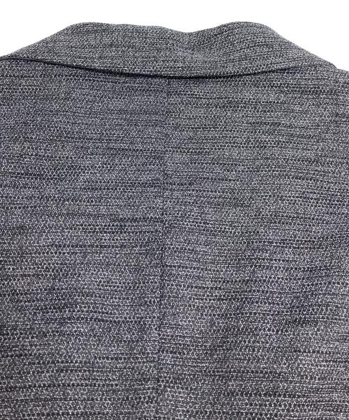 BLACK LABEL CRESTBRIDGE（ブラックレーベル クレストブリッジ）BLACK LABEL CRESTBRIDGE (ブラックレーベル クレストブリッジ) メランジカラミジャケット グレー サイズ:Lの古着・服飾アイテム