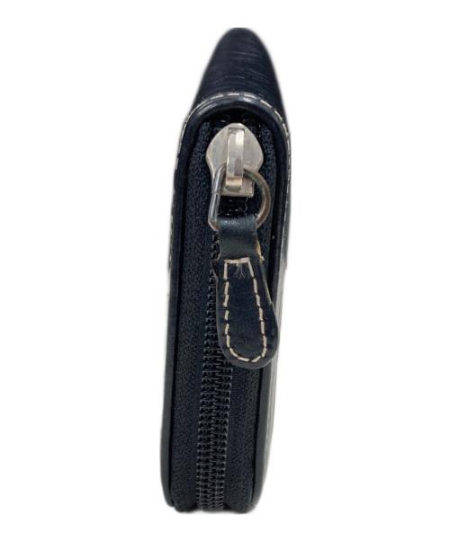 Vivienne Westwood（ヴィヴィアンウエストウッド）Vivienne Westwood (ヴィヴィアンウエストウッド) オーブエンボス長財布 ブラックの古着・服飾アイテム